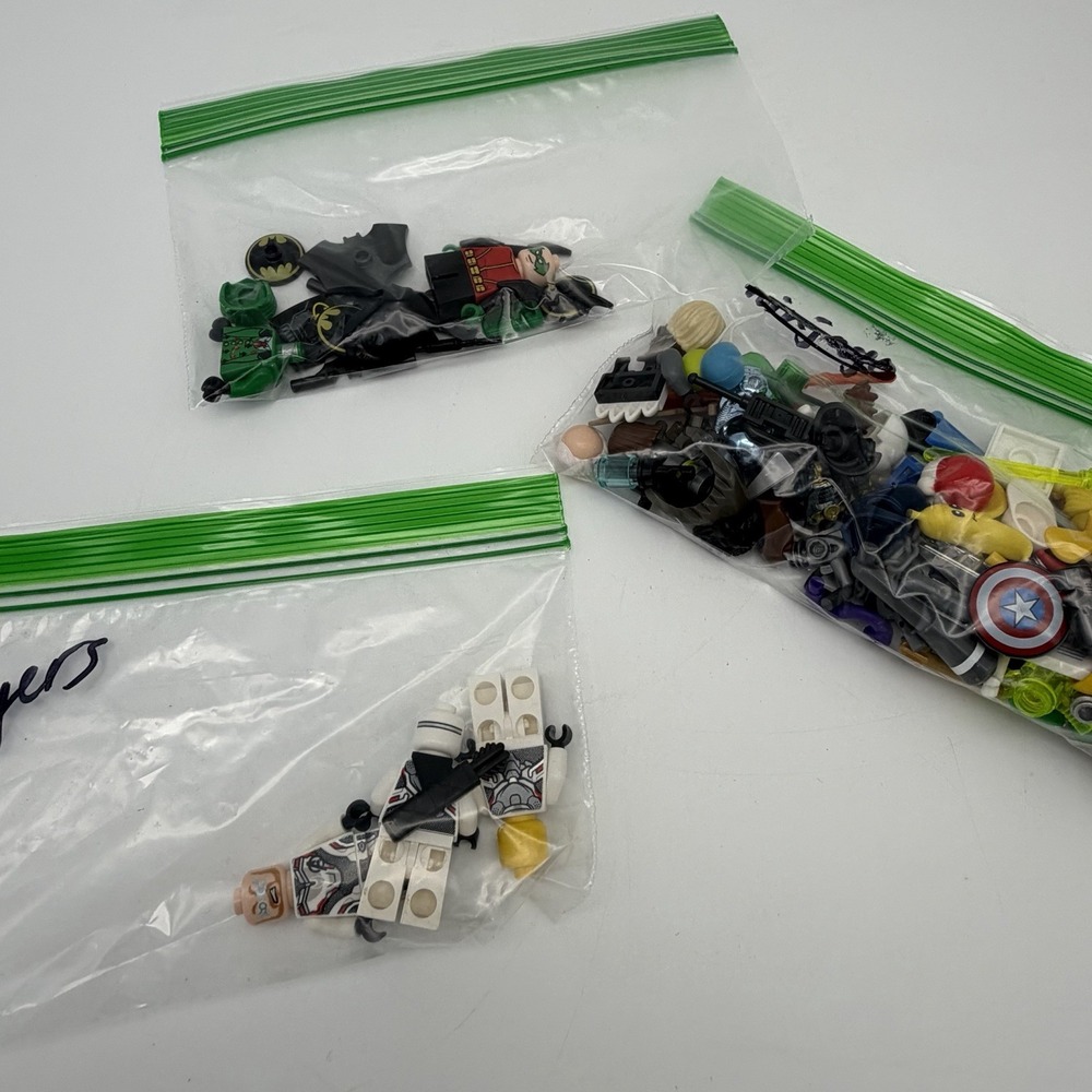 LEGO Batman Robin Star Wars Clone Trooper Parts Lot Minifigures Mixed